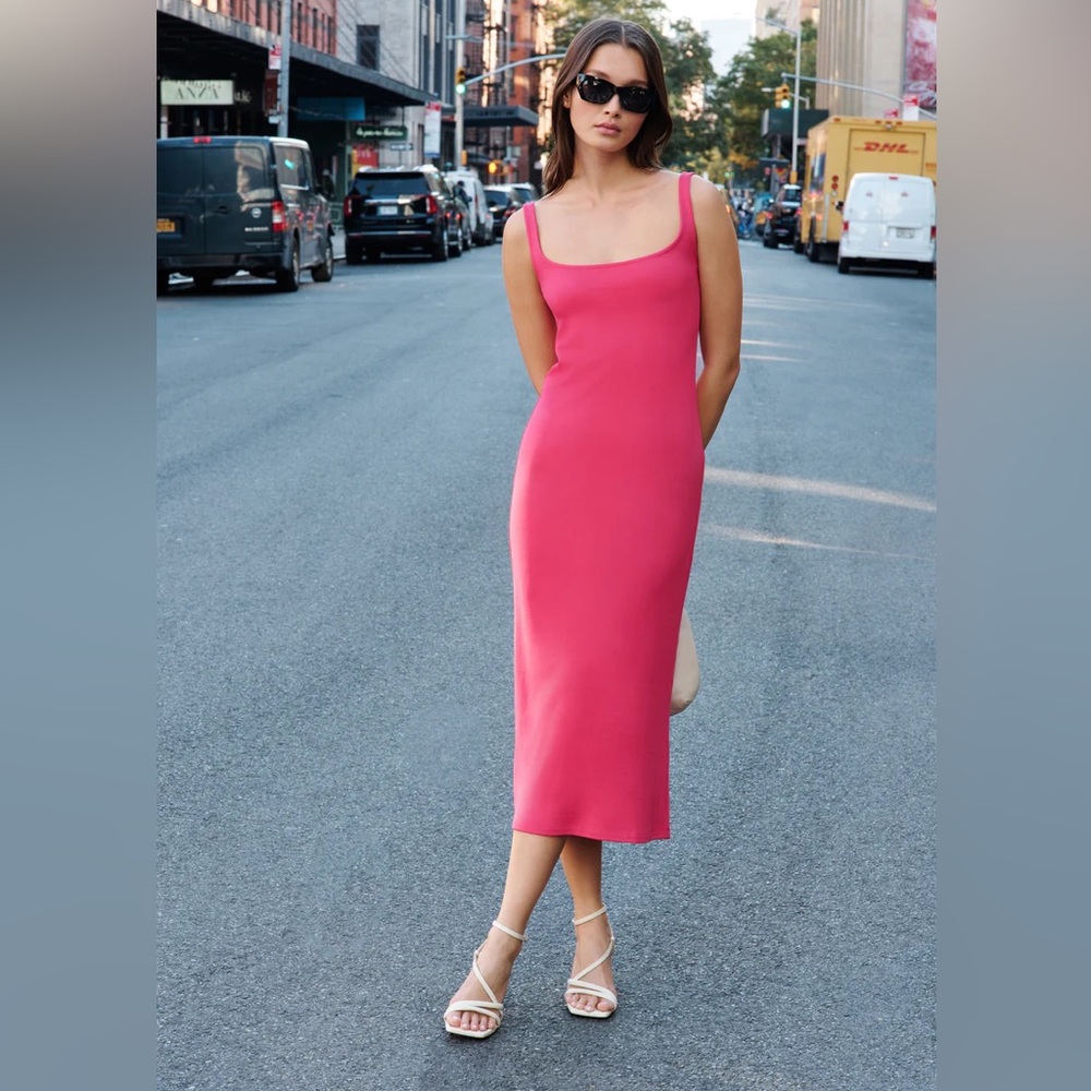 Marcella Ashley Dress- Pink